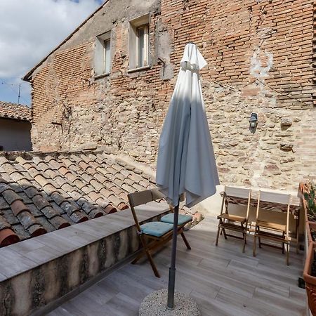 Appartamento Charming Terrace House In The Heart Of Perugia Esterno foto